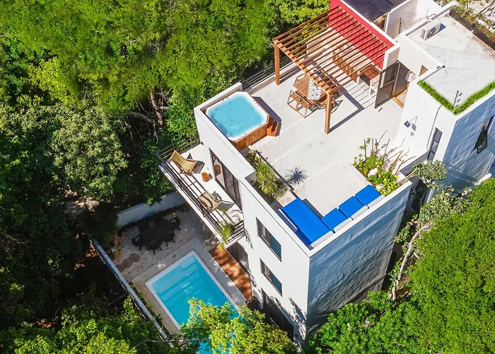 Prince, Loft & Rooftop, Private Pool & Jaccuzi Riviera Maya Pousada